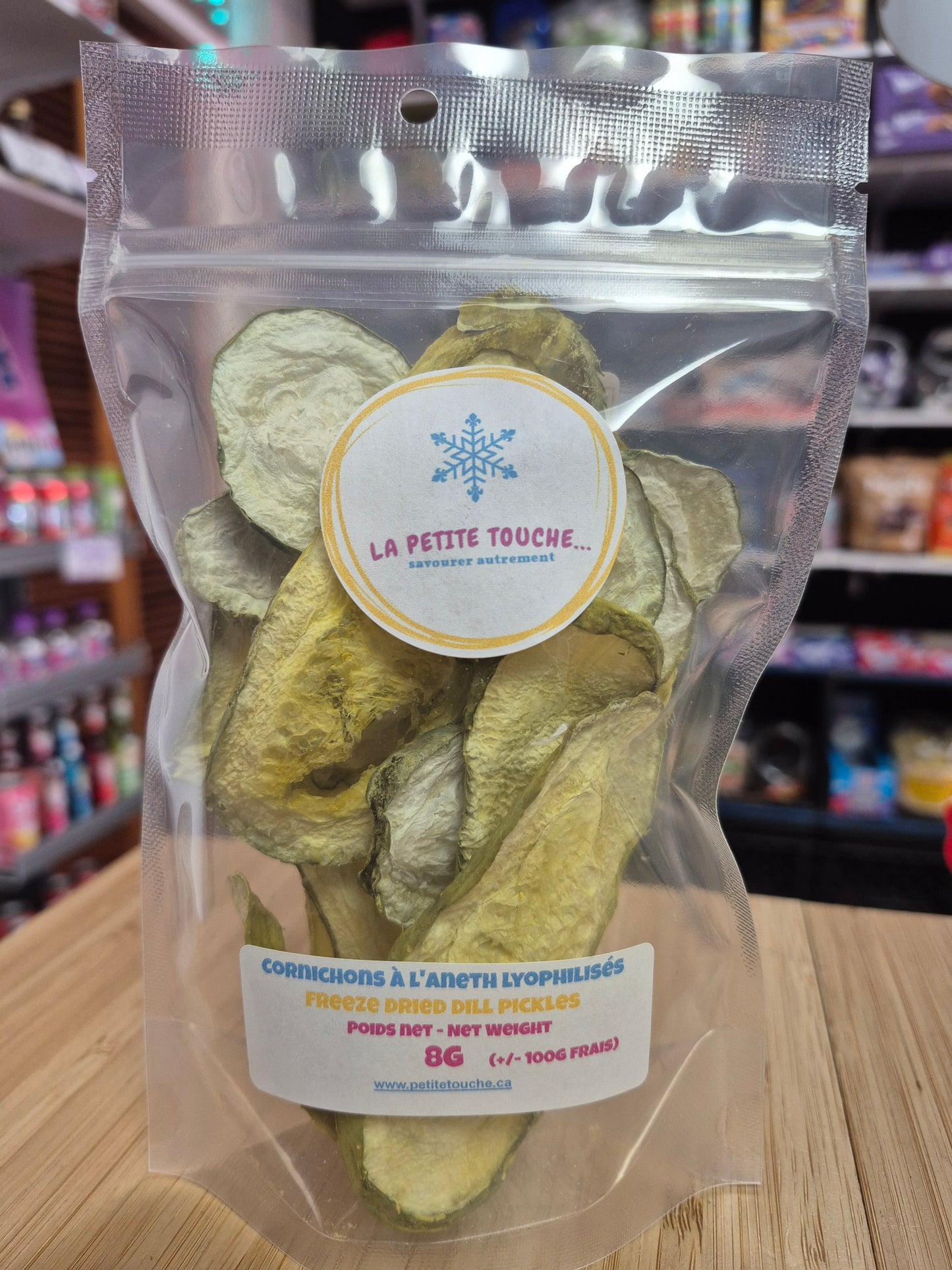 Cornichons À L'aneth Lyophilisés