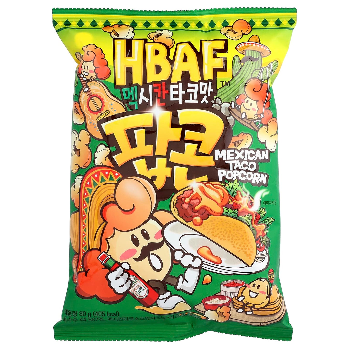 HBAF Mexican Taco Popcorn
