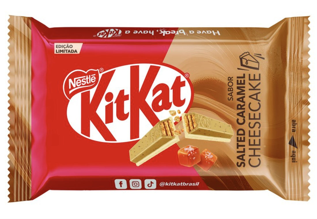 Kit kat Caramel Salé Gâteau au Fromage