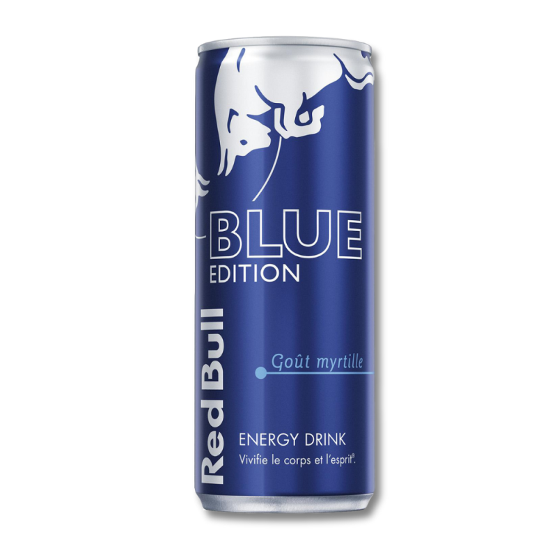 Redbull Goût de Myrtille