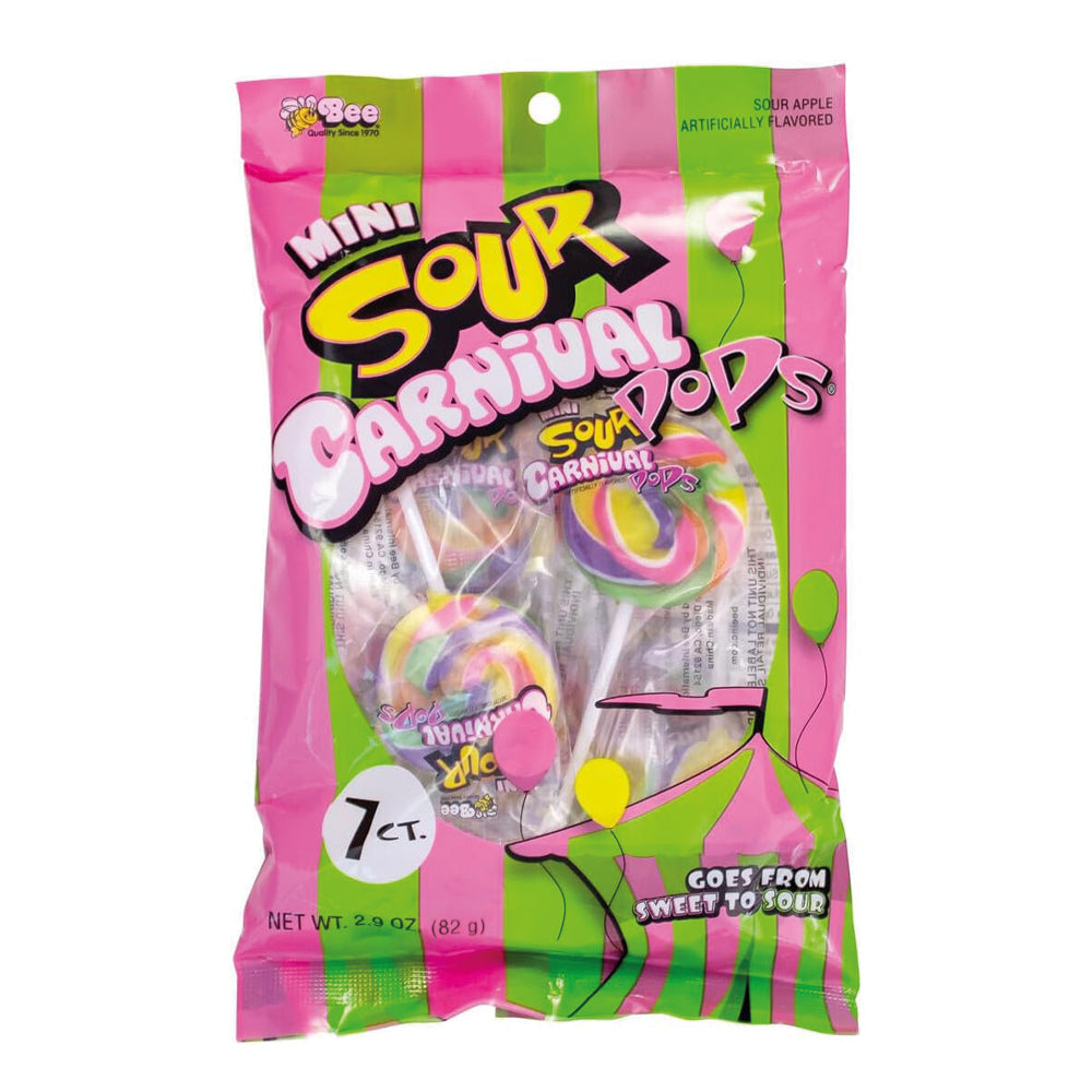 Mini Sour Carnival Pops