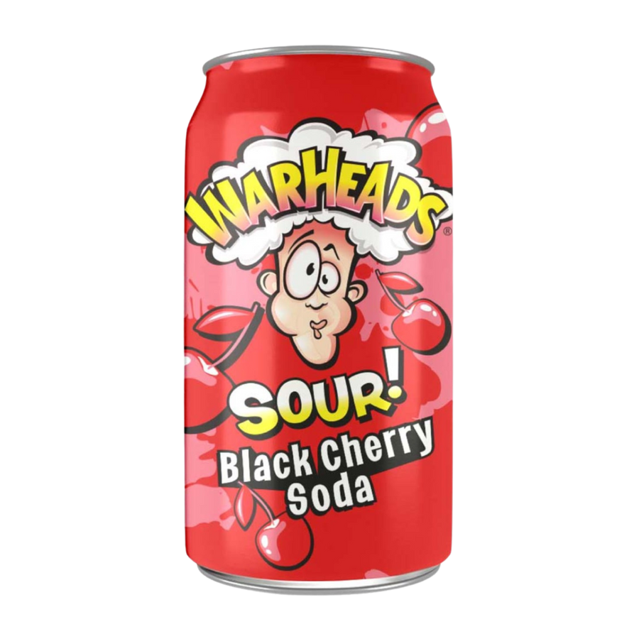 Warheads Soda Cerise Noire