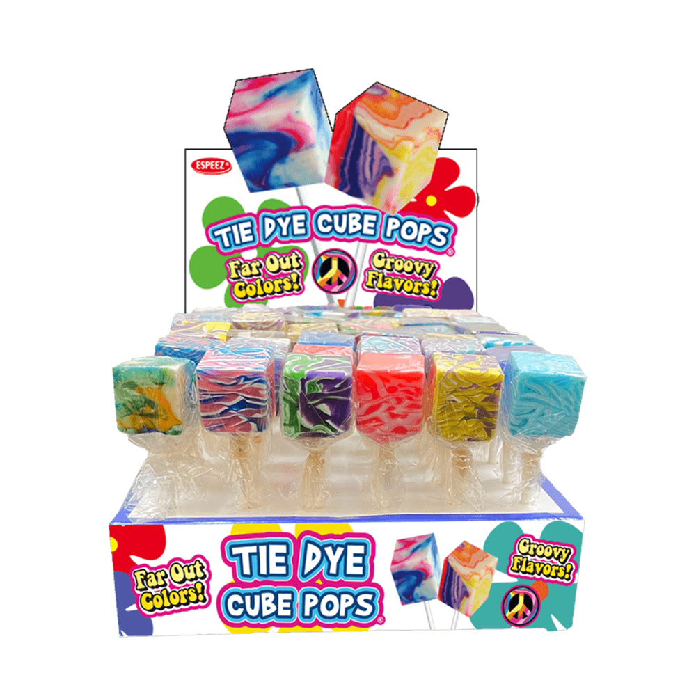 Tie Dye Cube Pops