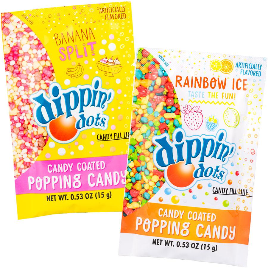 Dippin' dots- poppins candy