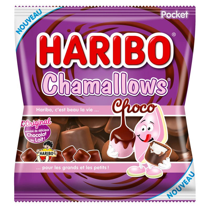 Haribo Chamallows Choco - sucretoilebec