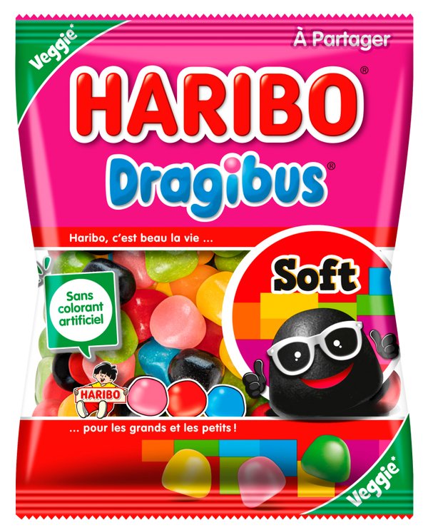Haribo Dragibus Soft - sucretoilebec