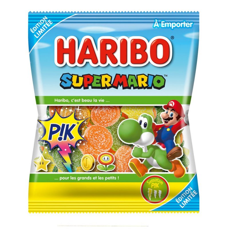 Haribo Super Mario - sucretoilebec