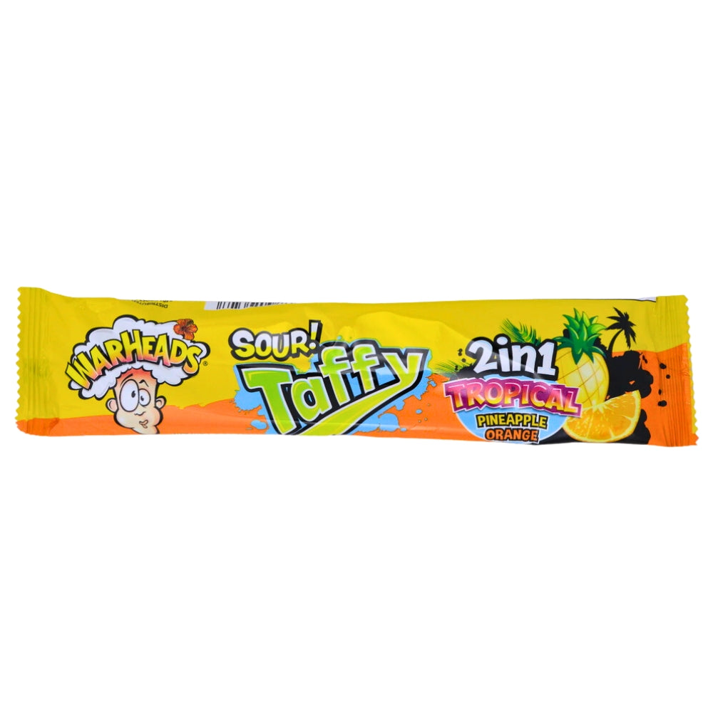 Warheads Taffy Tropical Ananas-Orange