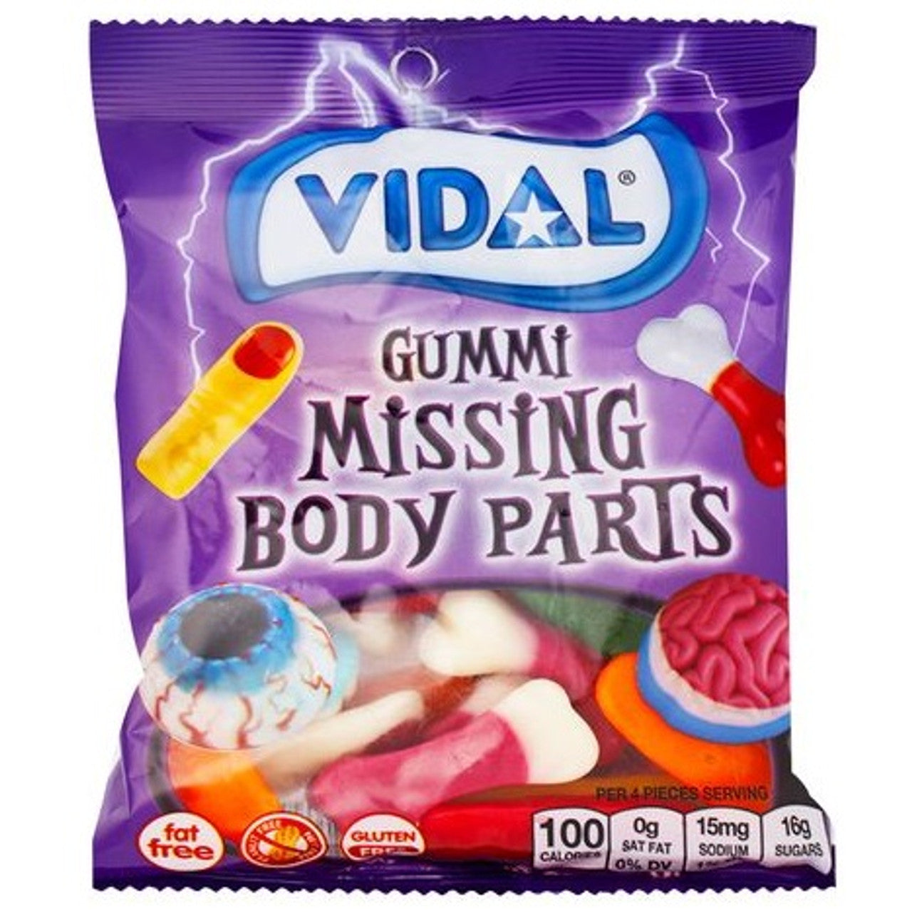 Vidal Gummi Missing Body Parts