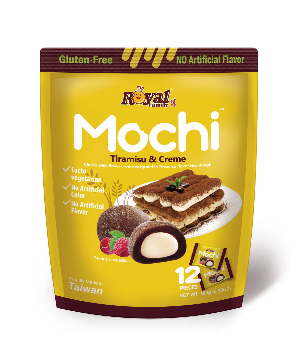 Royal Family Mochi Tiramisu et Crème