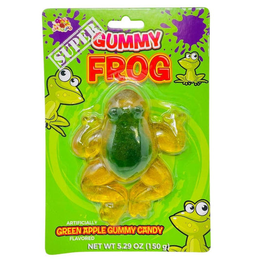 Super Gummy Frog Pomme Verte