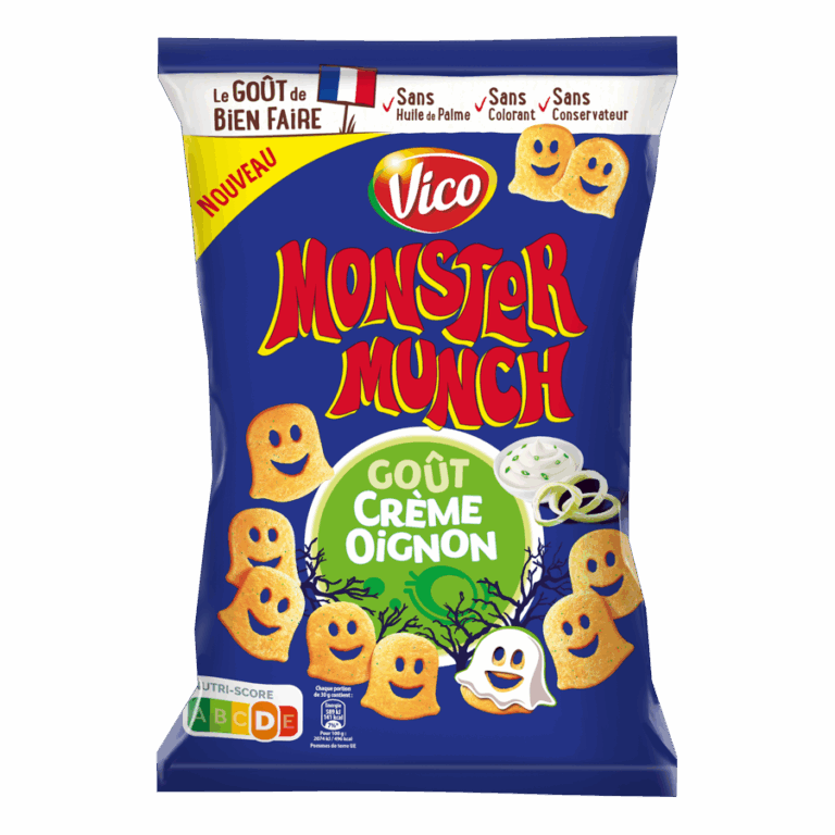 Monster Munch Goût Crème Oignon