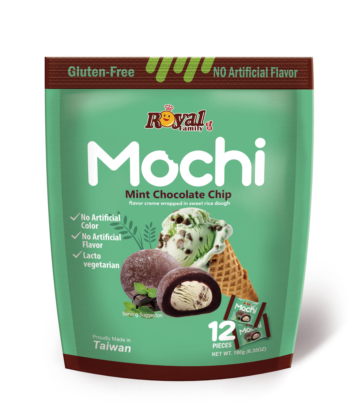 Royal Family Mochi Menthe Et Chocolat