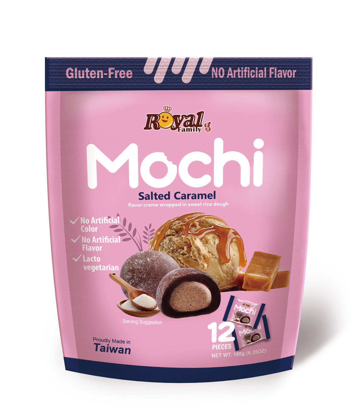 Royal Family Mochi Caramel Salé