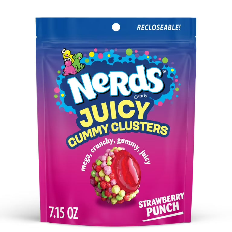 Nerds Juicy Gummy Clusters Fraise