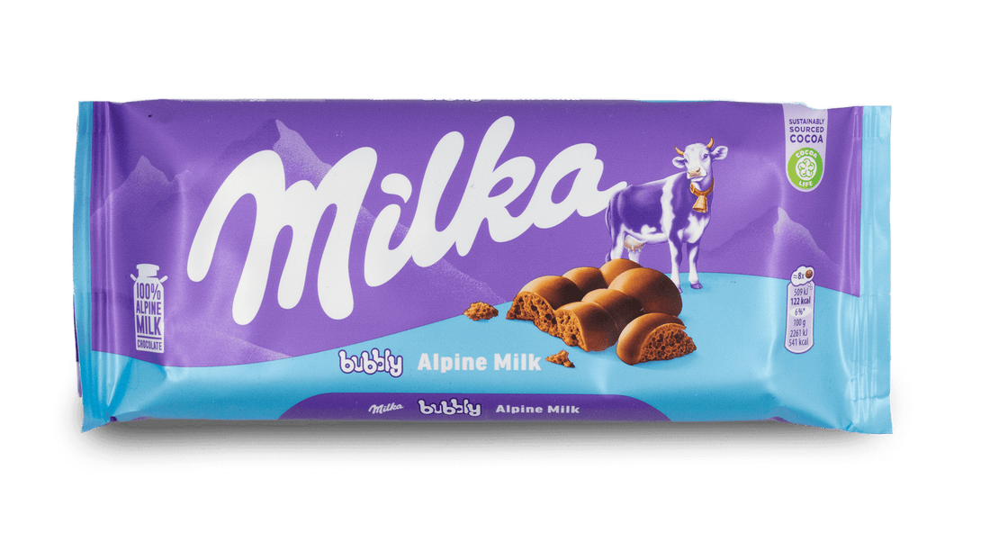 Milka Bubbly Alpine Milk