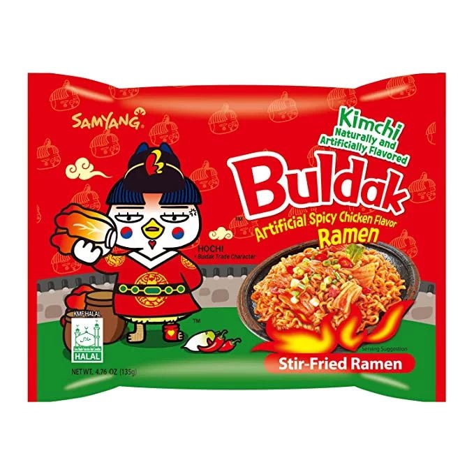 Buldak kimchi - sucretoilebec